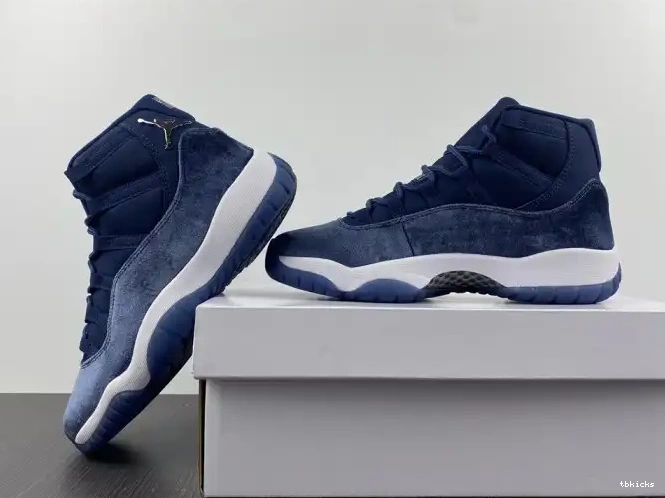 Reps TBK Velvet AR0715-441 WMNS 11 Navy Jordan Air Midnight 0323